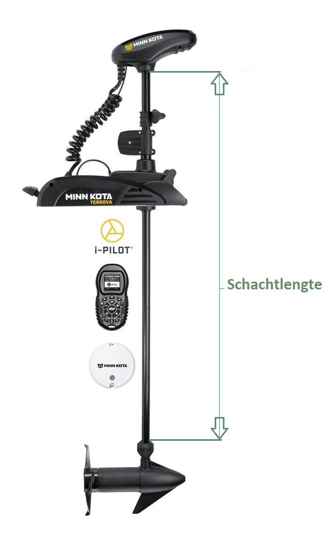 schachtlengte boegmotor