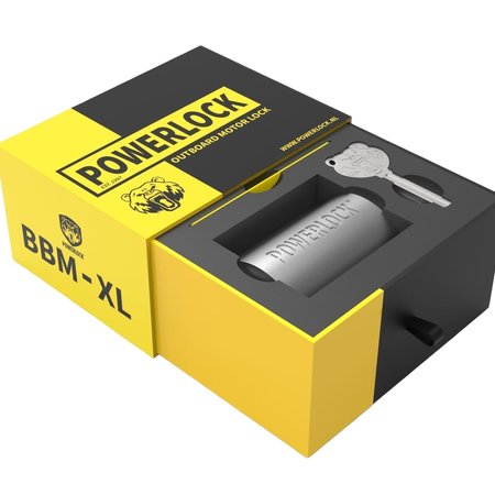 Powerlock Powerlock buitenboordmotorslot BBM-XL SCM-goedgekeurd