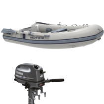 Highfield Ultralite 260 Aluminium RIB met Yamaha 4 pk 4-takt buitenboordmotor