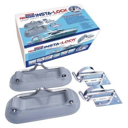 Polymarine Insta-lock snap david lock & lift systeem voor opblaasboten