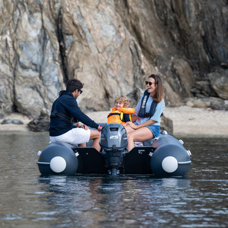 Yam YAM 420S Rubberboot met aluminium vloerdelen