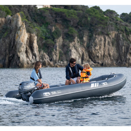 Yam YAM 420S Rubberboot met aluminium vloerdelen