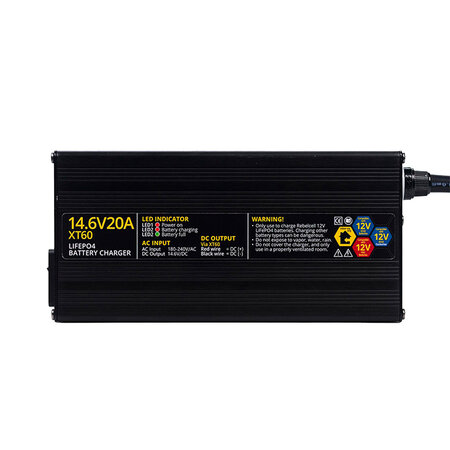 Rebelcell Rebelcell acculader 14.6V20A voor EDGE