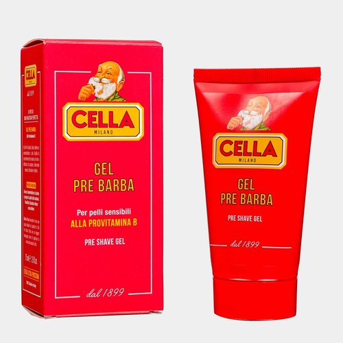 Cella Milano  pre shave gel met panthenol 75 ml.