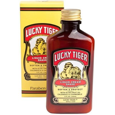 lucky tiger Lucky Tiger Vloeibaar Scheercrème 150 ml.