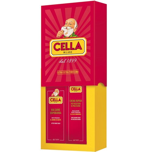 Cella Milano  Cadeauset Scheergel  &  Aftershave Balsem