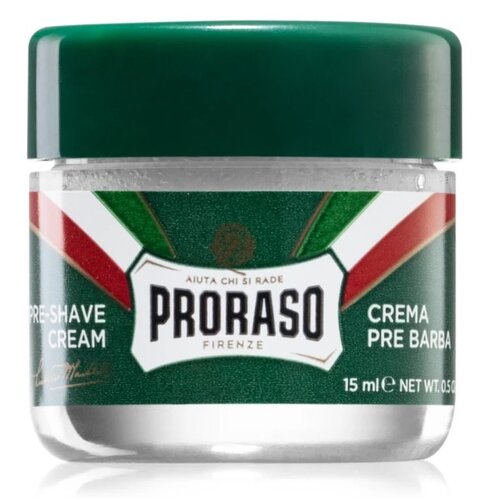 Proraso pre-shave creme voor op reis 15 ml.