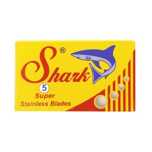 Shark Super roestvrijstalen scheermessen met dubbel mes