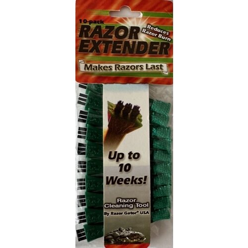 Razor Extender scheermesjes gebruik verlenger, pakje 10 stuks