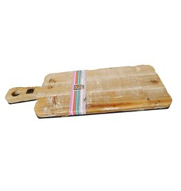 Dutch mood | Zaltii Langwerpige houten snijplank 52x20x4 centimeter