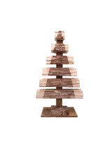 Houten kerstboom 52 centimeter dennenhout