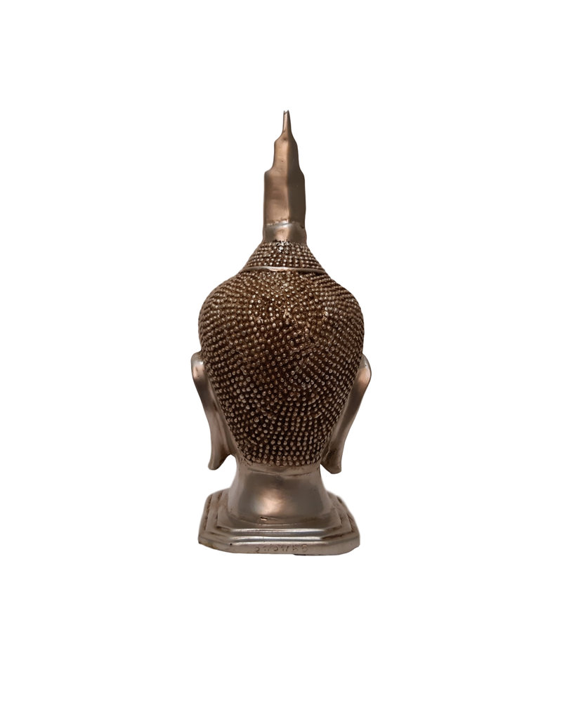 H.Originals Zilveren Thais Boeddha hoofd 24cm