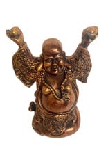H.Originals Chinese monnik - Happy Boeddha hand geheven  14cm