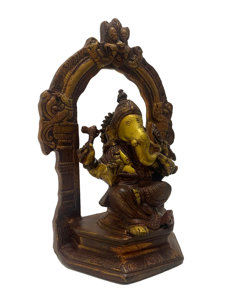 H.Originals Ganesha beeld onder boog 17,5cm
