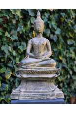Unieke groot bronzen Boeddha beeld 55cm