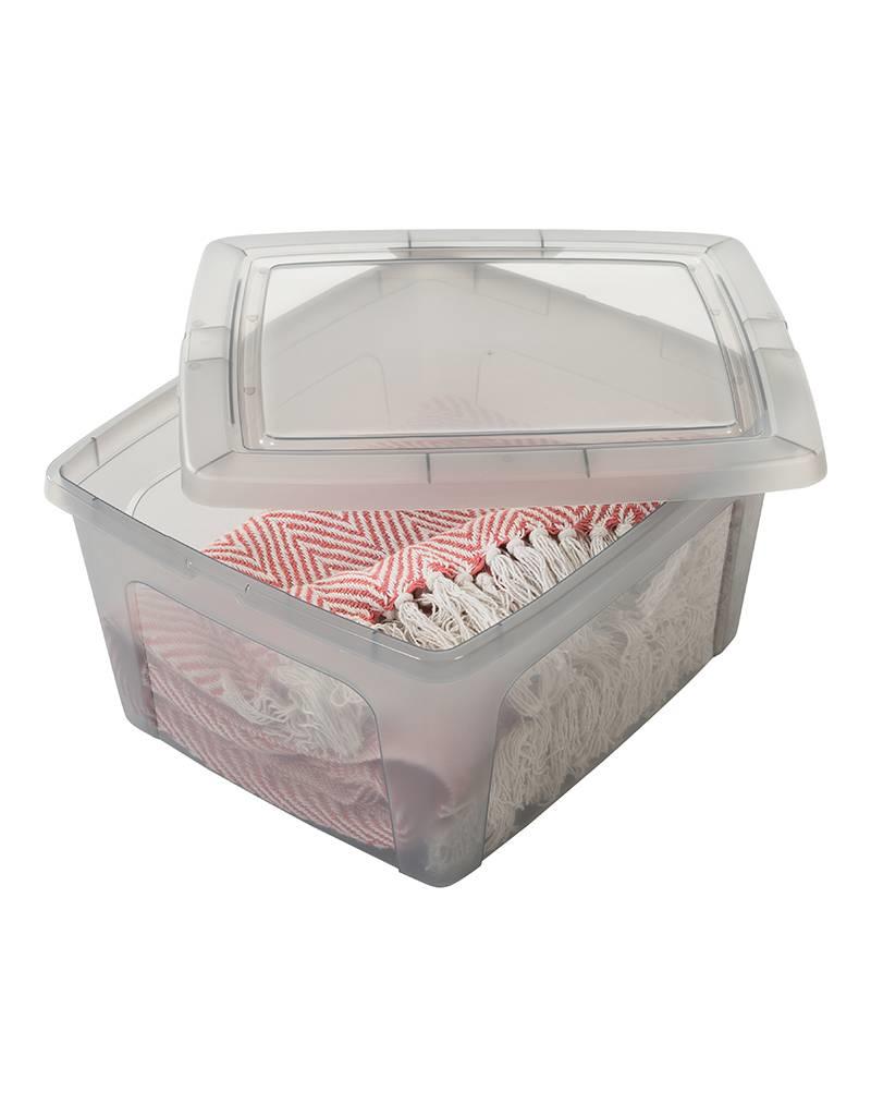 IRIS Modular Clear Box - 18 liter - set van 3