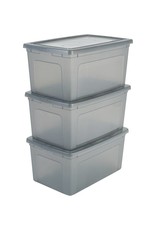 IRIS Modular Clear Box - 50 liter - set van 3