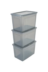 IRIS Modular Clear Box - 70 liter - set van 3