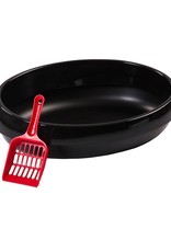 IRIS #Cat Toilet PNE-480 Black US PKG