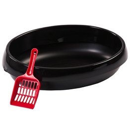 IRIS #Cat Toilet PNE-480 Black US PKG