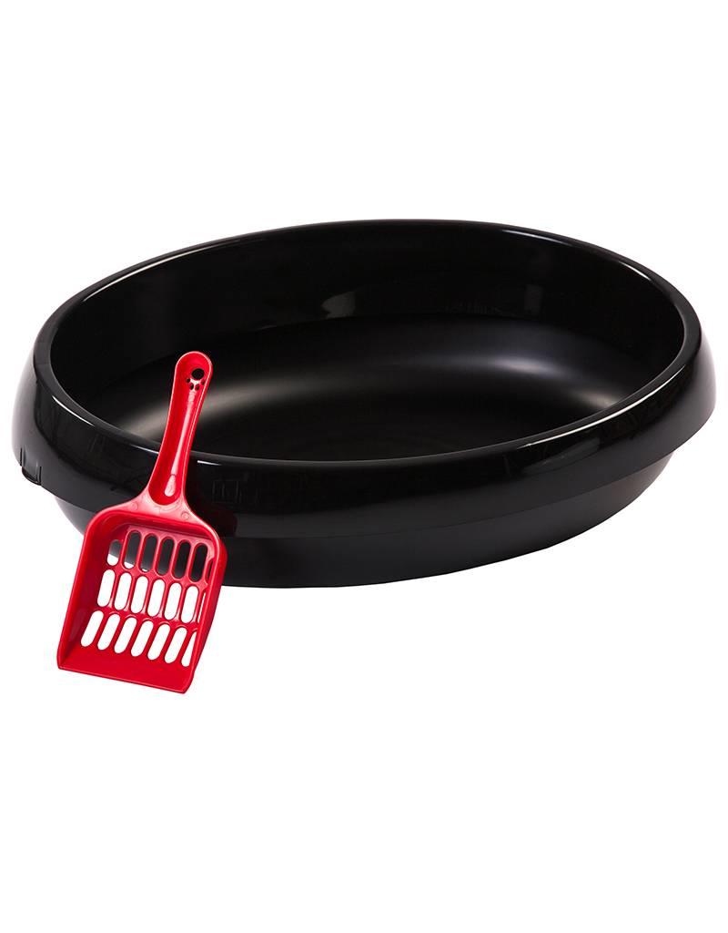 IRIS #Cat Toilet PNE-480 Black US PKG