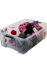 IRIS New Top Box - 30L - set of 6 - Transparent