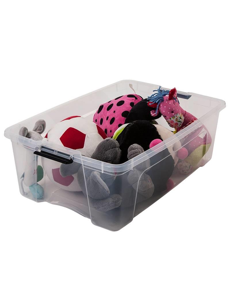 IRIS New Top Box - 30L - set of 6 - Transparent