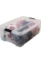 IRIS New Top Box - 30L - set of 6 - Transparent