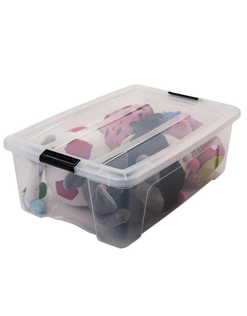 IRIS New Top Box - 30L - set of 6 - Transparent