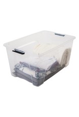 IRIS New Top Box - 45L - set of 4 - Transparent