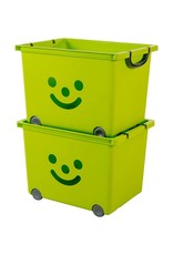 IRIS Kids Box - 34 liter - set of 2 - KCB-43 - Green