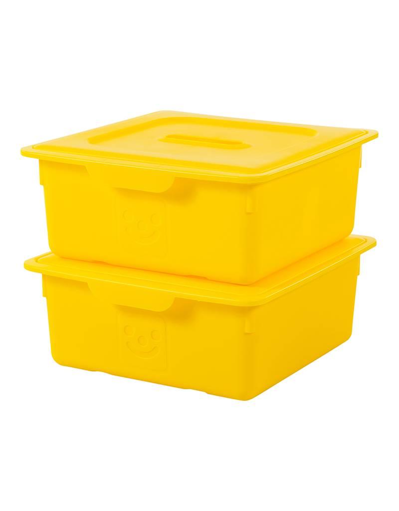 IRIS Kids Box - 10 liter - set of 2 - KDL-330 - Yellow