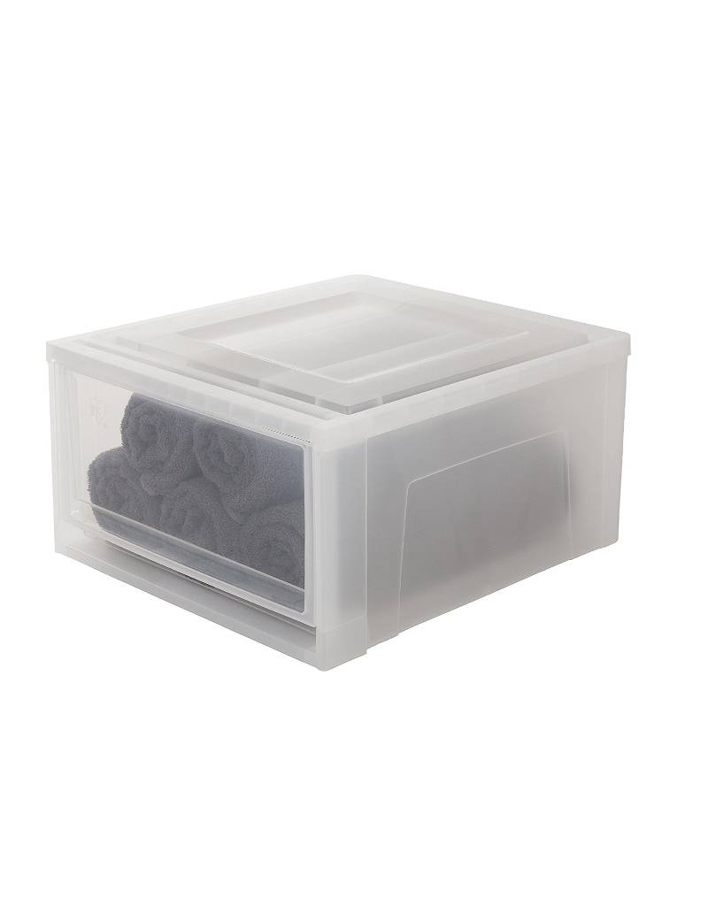 Iris Ohyama Maxi Drawer cajón apilable plástico plástico 45 x 39 x 22,7 cm blanco 