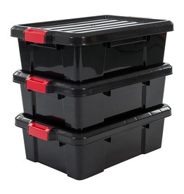 IRIS Power Box - 25 liter - set van 3 - SK-230 - Black