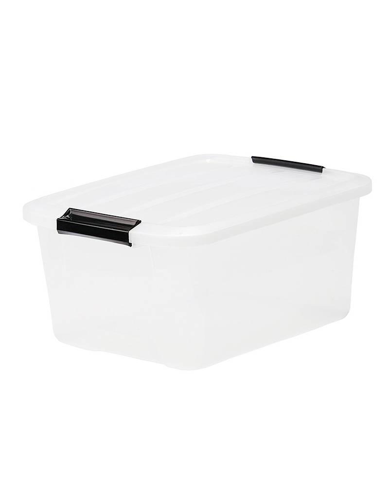 IRIS Top Box - 15 liters - set of 6 - TB-15 - Transparent
