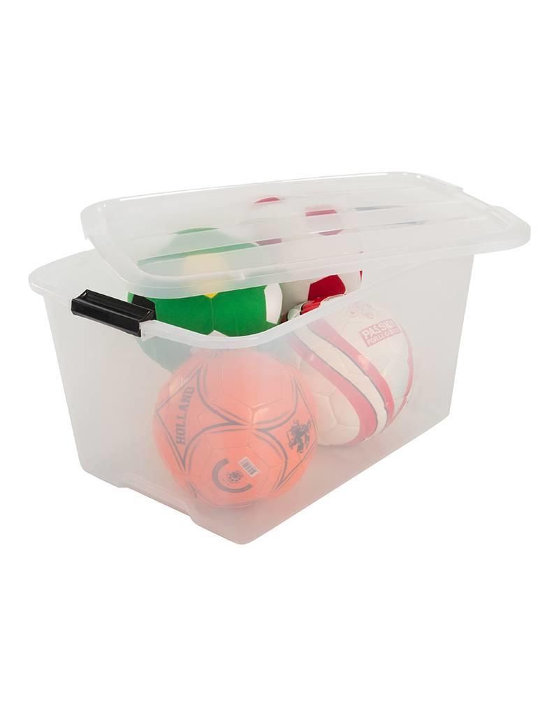 IRIS Top Box - 45 liter - set van 4 - TB-45 - Transparant