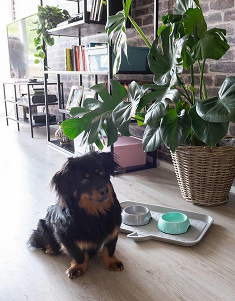 IRIS Pet Feeding Tray PFT-450 Light Grey