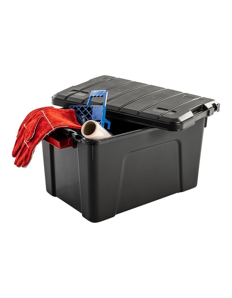 IRIS Store It All Box - 60 liter - set van 3 - SIA-60 - Black