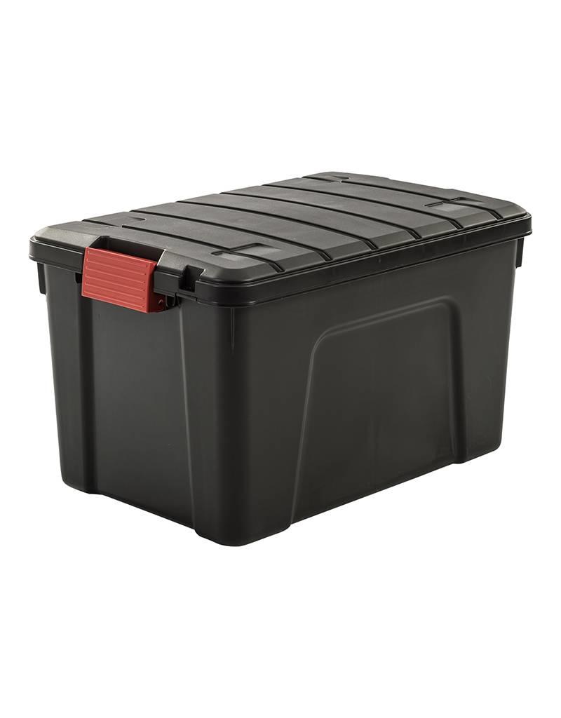 IRIS Store It All Box - 60 liter - set van 3 - SIA-60 - Black