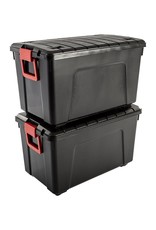 IRIS Store It All Box - 110 liters - set of 2 - SIA-110 - Black