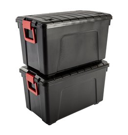 IRIS Store It All Box - 110 liter - set van 2 - SIA-110 - Black