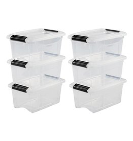 IRIS New Top Box - 5 liter - set van 6 - NTB-5 - Transparant