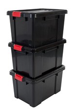 IRIS Power Box - 50 liters - set of 3 - SK-450 - Black