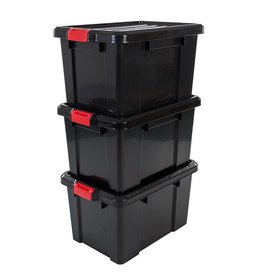 IRIS Power Box - 50 liter - set van 3 - SK-450 - Black