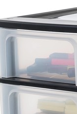 IRIS Organizer Chest - 4 drawers - OCH-2004 - Black