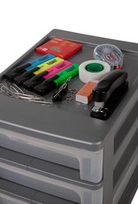 IRIS Organizer Chest - 8 drawers - OCH-2008 - Black