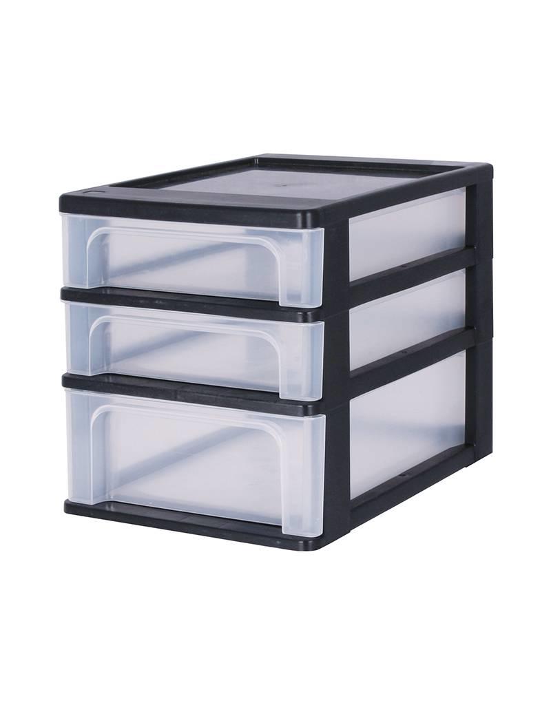 IRIS Organizer Chest - 3 lades - OCH-2021 - Black