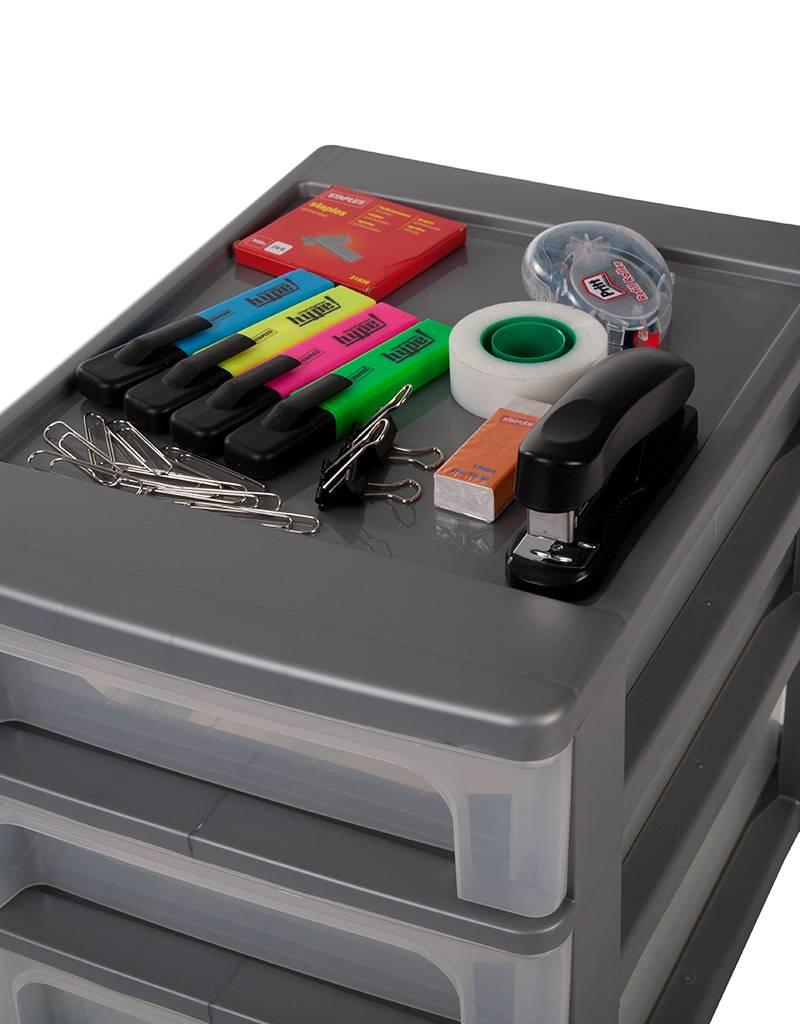 IRIS Organizer Chest - 3 lades - OCH-2021 - Black