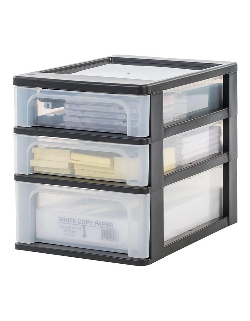 IRIS Organizer Chest - 3 lades - OCH-2021 - Black