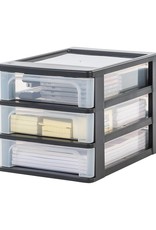 IRIS Organizer Chest - 3 lades - OCH-2030 - Black
